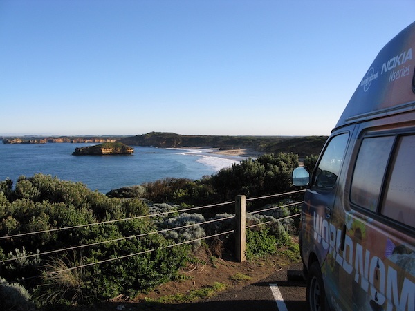 Great Ocean Road with World Nomads campervan