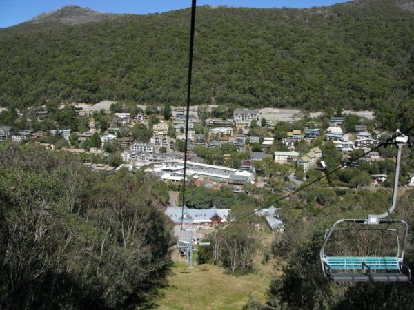 Chairlift from Thredbo up Kozzy