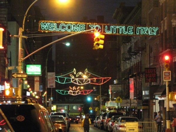 Little Italy in New York City