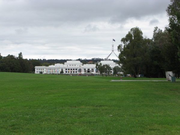 Capital building in Canberra