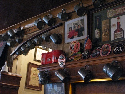 Biscuits at the bar, for the "pub dog"