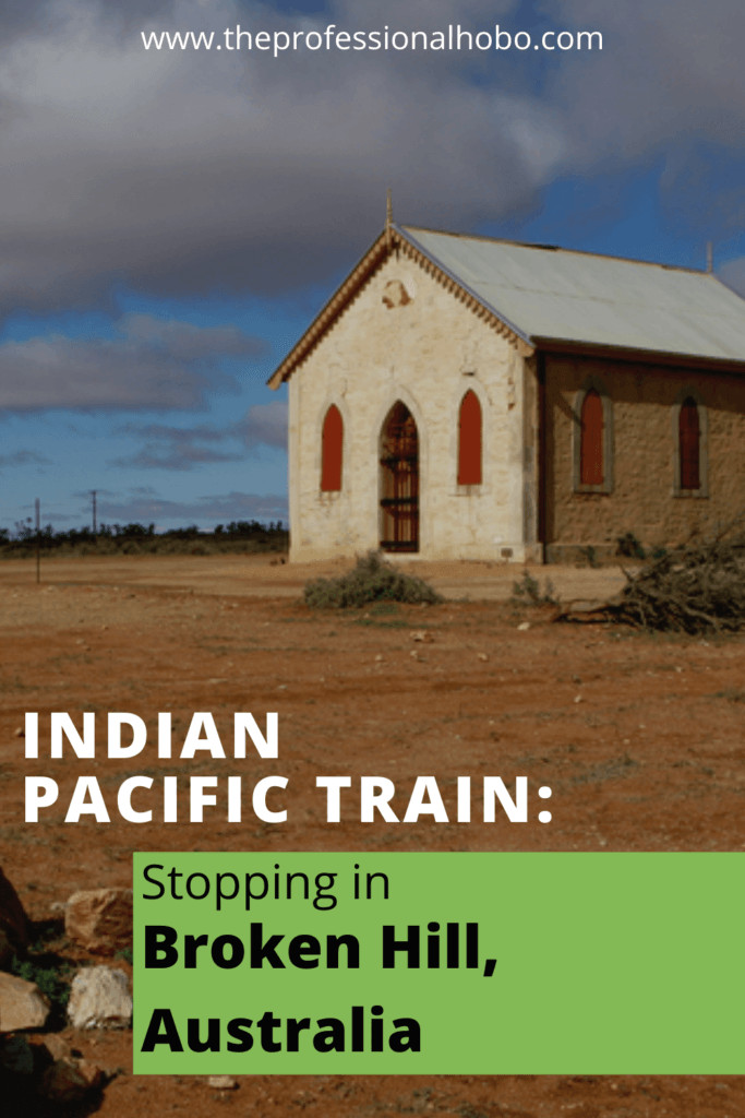 Here's what it's like to take the Indian Pacific Train across Australia. Today, we stop in Broken Hill! #traintravel #IndianPacific #Australia #TheProfessionalHobo