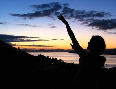 silhouette of Nora Dunn, dancing and chasing passion in New Zealand