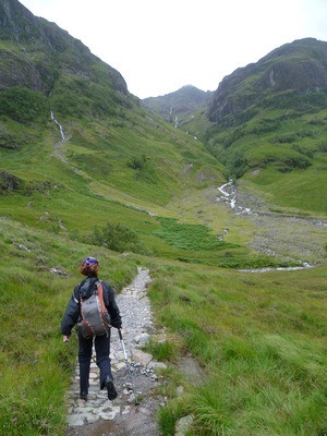 Hiking in the Highlands of Scotland