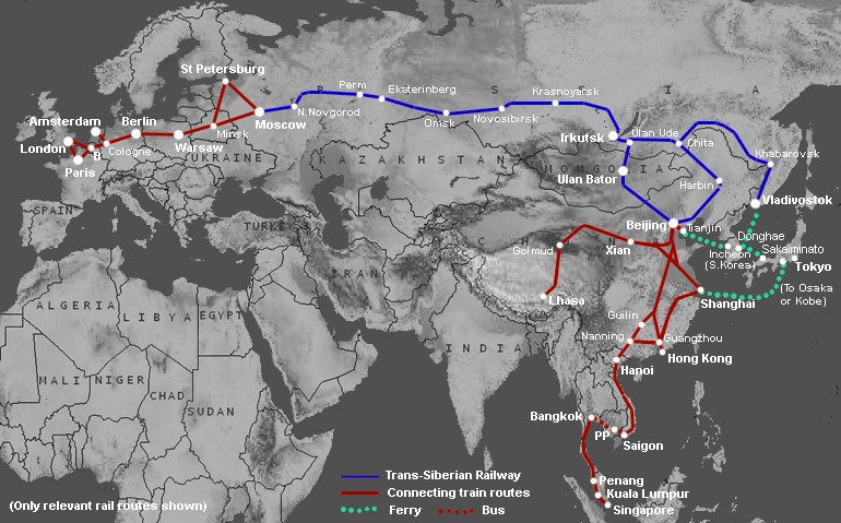 Trans-Siberian-map