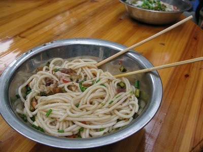 Guilin's awesome rice noodles, for only 3 yuan! Enjoyable at any time of day.