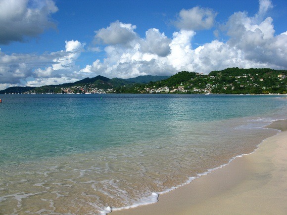 Grand Anse beach in Grenada