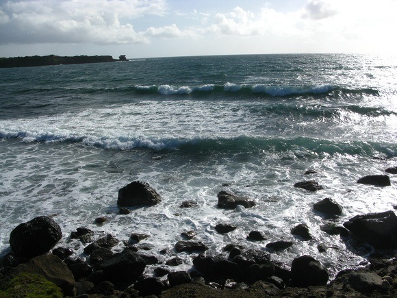 Caribbean ocean off the coast of Grenada