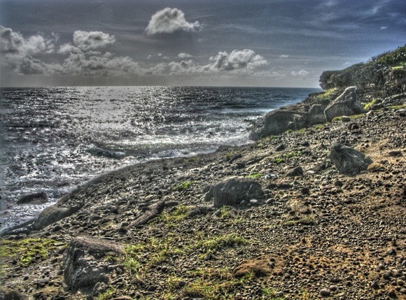 rocky coastline of Grenada