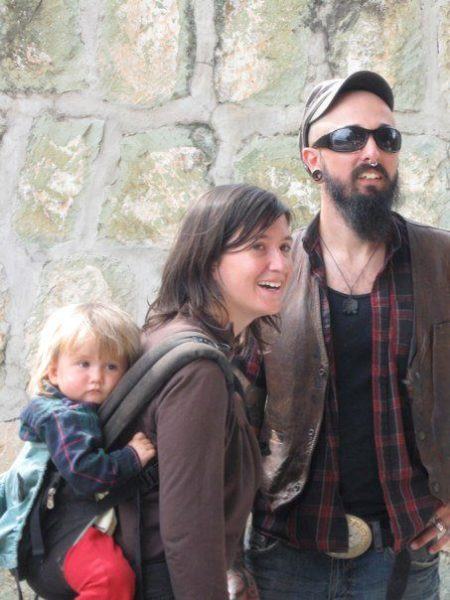 Wade Shepard of Vagabond Journey and his family