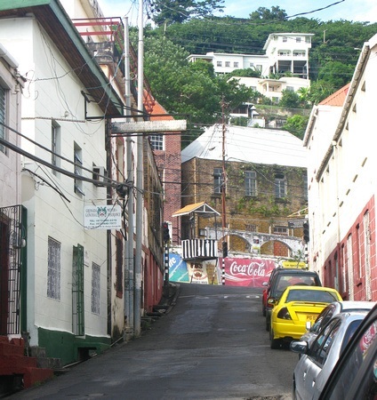 Driving in Grenada's capital of St George's can be difficult at first