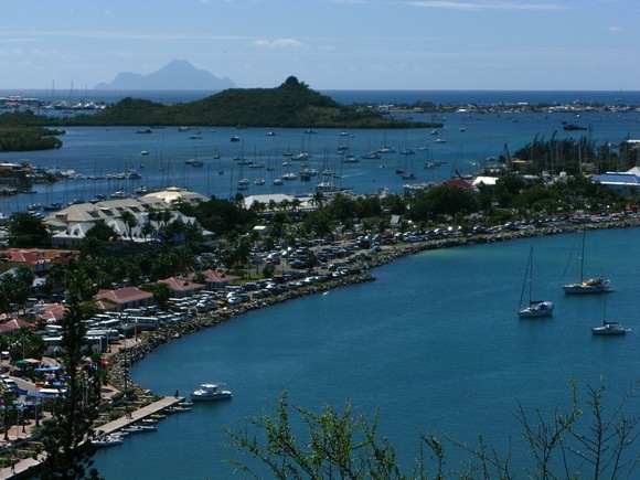 Marigot bay, St Martin