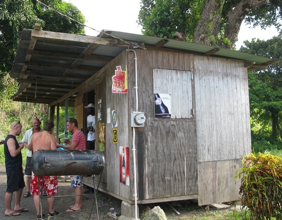 Another rum shop in Grenada, on the way back from Sulphur Springs