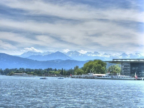 Lucerne and mountains