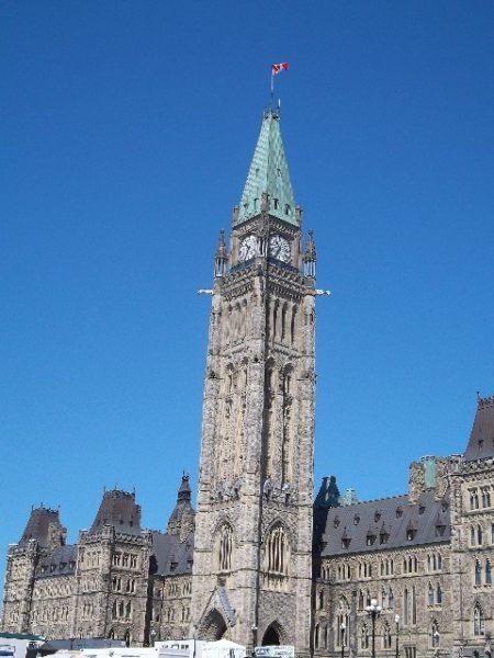 parliament Hill in Ottawa Canada