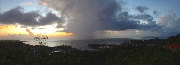 Grenada dramatic panorama