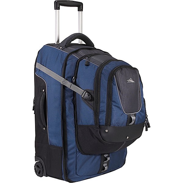 Backpack With Wheels Luggage Spinner Carry On Airplane Travel Flight Laptop  Bag