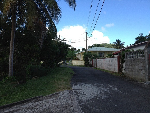 My street with no name, and house with no Grenada address