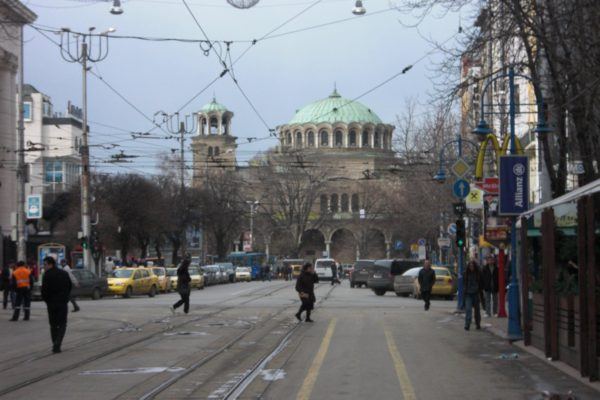 Streets of Sofia Bulgaria, photo by Hardie Karges