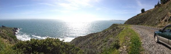 driving the California coast