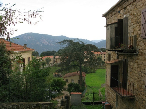 The countryside in Corsica