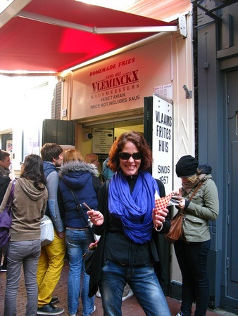 Enjoying a food tour in Amsterdam