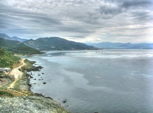 Corsica coastline