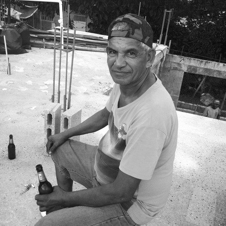 Papi, a Panamanian man who owns a bar in Veracruz Panama