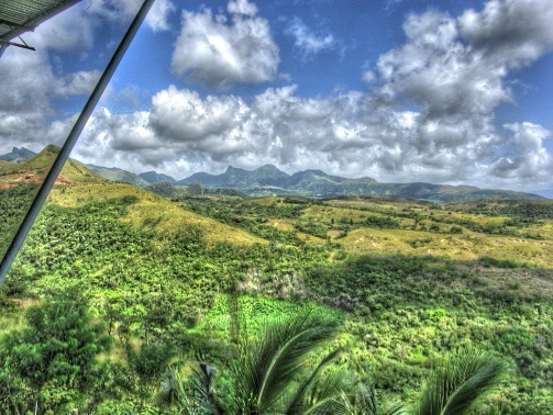 Panama green landscape