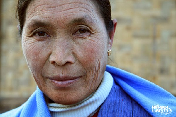 Daw Ae, a grandmother in Myanmar