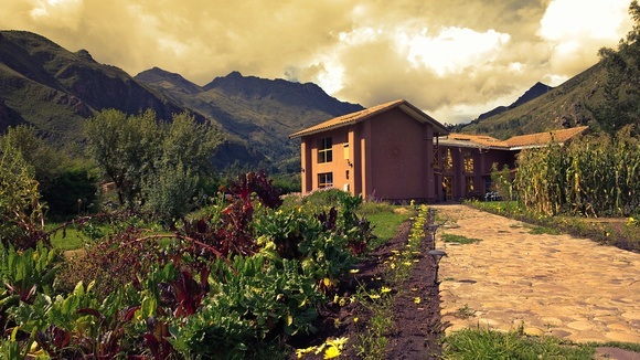 Paz y Luz retreat centre - where I had my first despacho ceremony