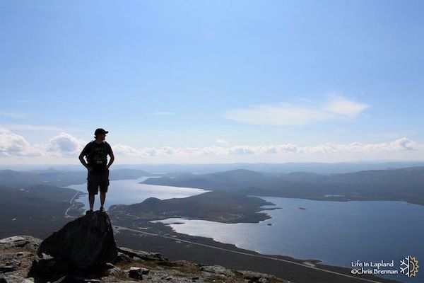 hiking Saana Fell in Lapland