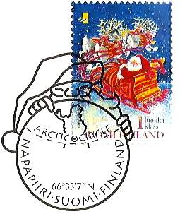 Arctic Circle stamp