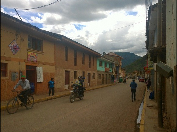 Main street through Pisac