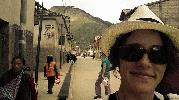 walking in Pisac