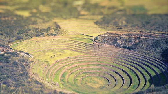 Inca ruins of Moray