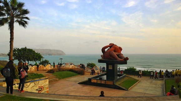 Parque del Amor in Miraflores Lima Peru