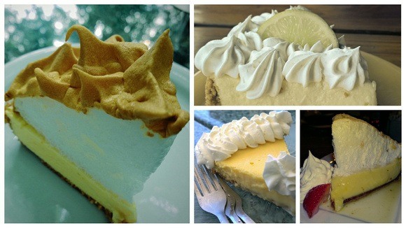 key lime pie - a specialty of the Florida Keys!