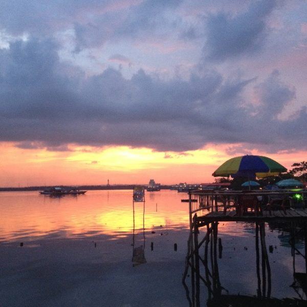 sunset in Sulawesi