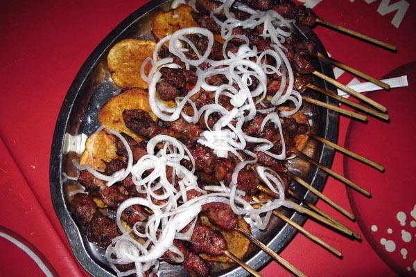 Brochettes… Rwanda’s national dish