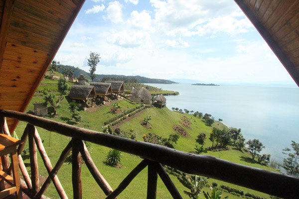 Beautiful Lake Kivu as seen from the room