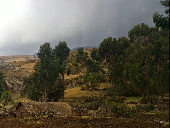 dark skies in the Andes of Peru