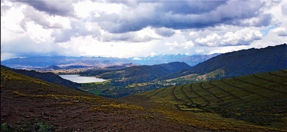 Scenery of the high Andes