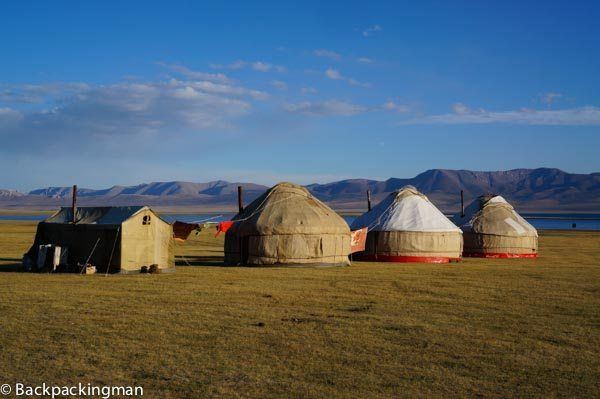 yurts; photo by Jonny Backpackingman