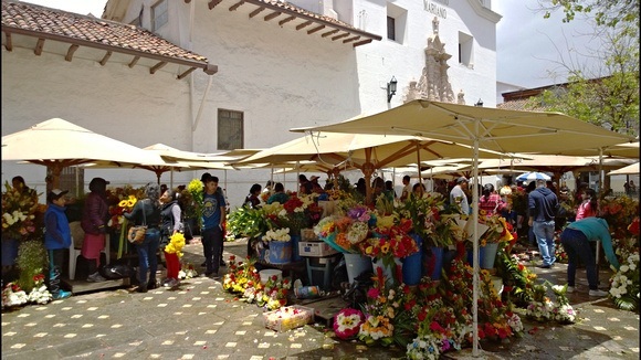 Cuenca flower market