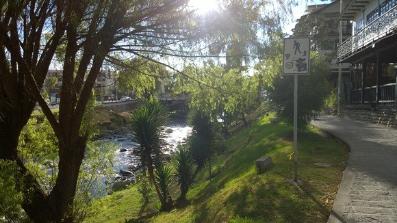 the river in Cuenca