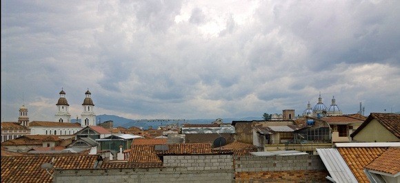 Cuenca's rooftops