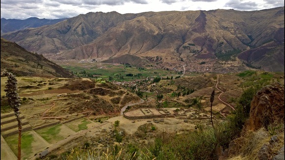 ruins of Tipon in Peru