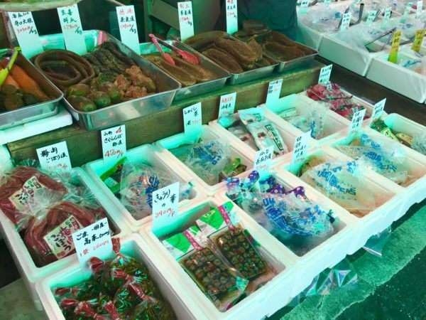 Tsukiji Fish Market - outer market