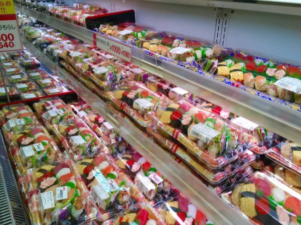 so much sushi!